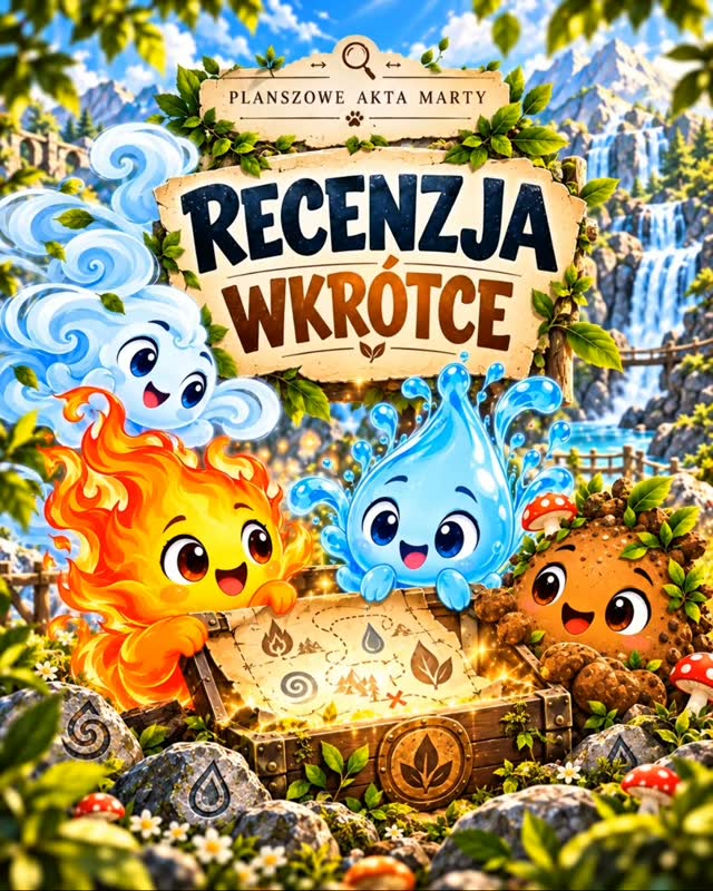 #planszoweaktamarty  #wkrotcerecenzja #zywioly #elementorumstudio