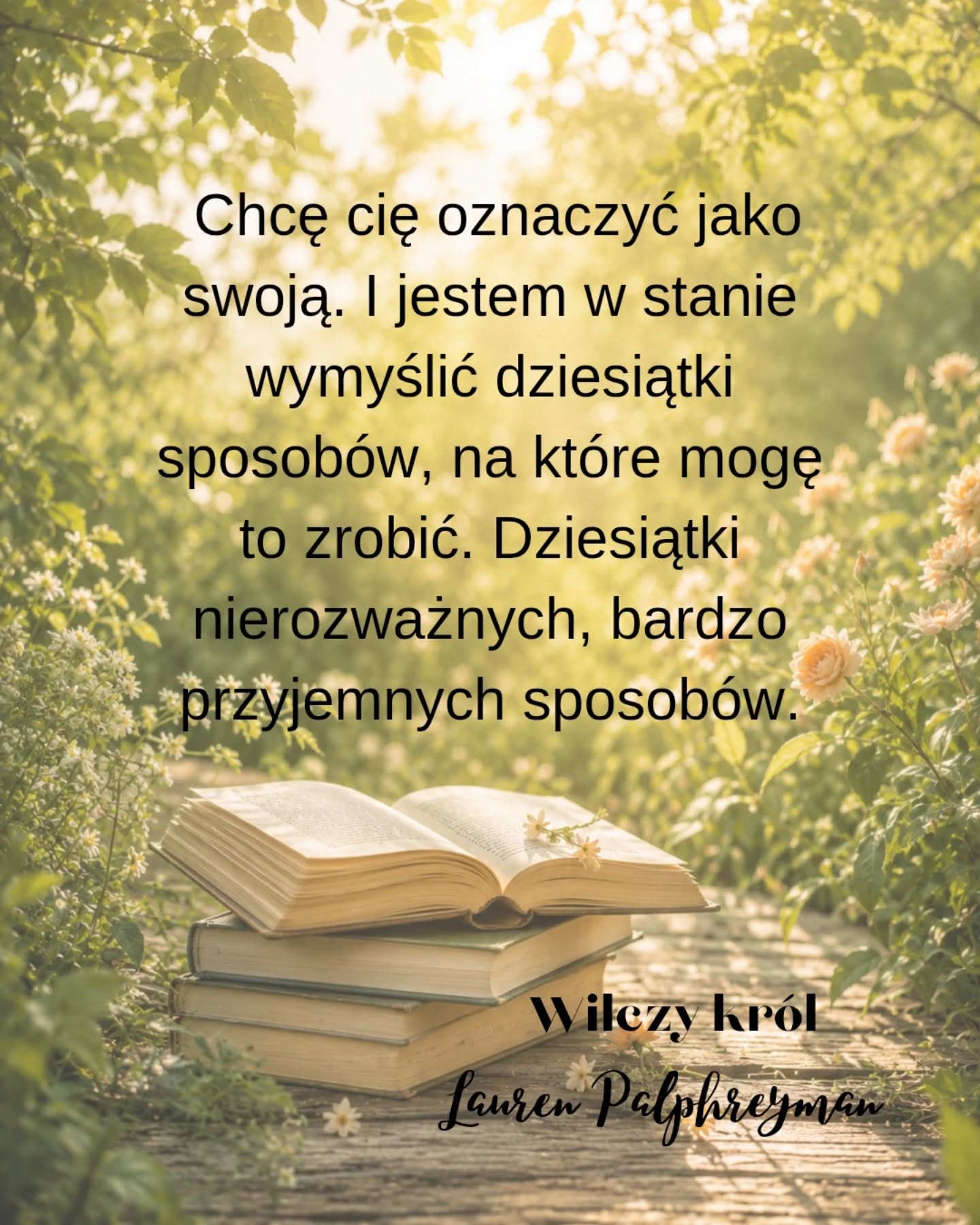 📖Chcę cię oznaczyć jako swoją. I jestem w stanie wymyślić dziesiątki sposobów, na które mogę to zrobić. Dziesiątki nierozważnych, bardzo przyjemnych sposobów.📖

Jakby ktoś mnie szukał, to dziś chodzę po lesie i wkurzam się, że wilkołaki to tylko w książkach 😂😂
#hypewydawnictwo #czerwiecvibe #wilczykról  #martawsrodksiazek